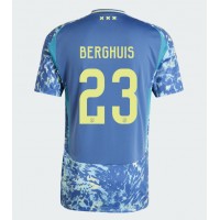 Camiseta Ajax Steven Berghuis #23 Visitante Equipación 2024-25 manga corta